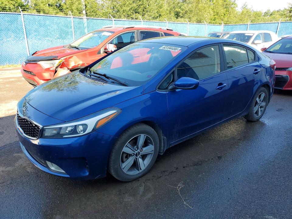 KIA FORTE 2018 with VIN 3KPFL4A7XJE186899 - Photo from auction