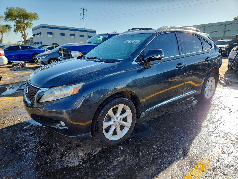 LEXUS RX 2011 with VIN 2T2BK1BA5BC107399 - Photo from auction
