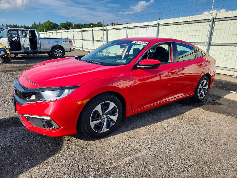 HONDA CIVIC 2021 with VIN 2HGFC2F66MH527603 - Photo from auction