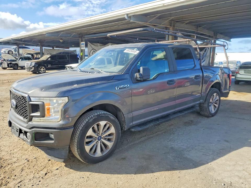 FORD F150 2018 with VIN 1FTEW1CP7JKC55091 - Photo from auction