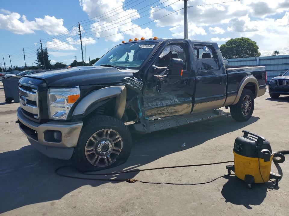 FORD F250 2013 with VIN 1FT7W2BTXDEB44437 - Photo from auction