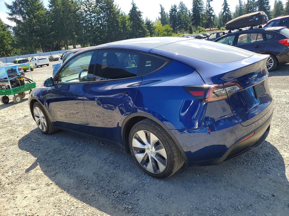Photo 2 from auction – 2020 TESLA MODEL Y with VIN 5YJYGDEE8LF006869
