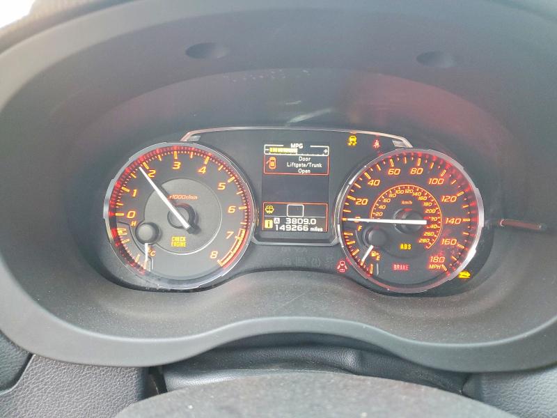 Photo 9 from auction – 2015 SUBARU WRX with VIN JF1VA1A68F9831638