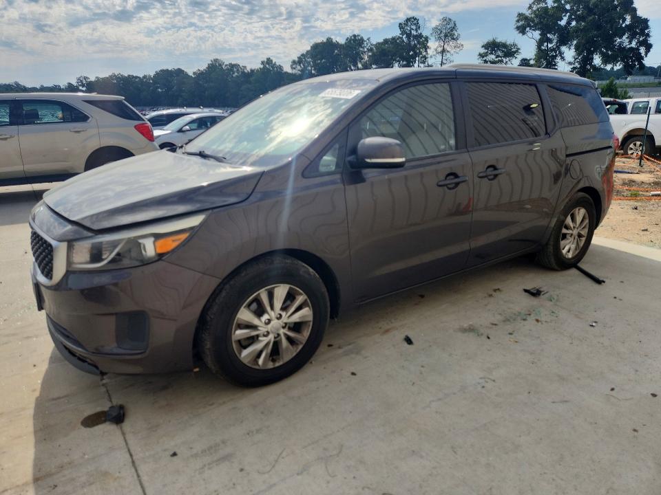 KIA SEDONA 2015 with VIN KNDMB5C17F6022385 - Photo from auction