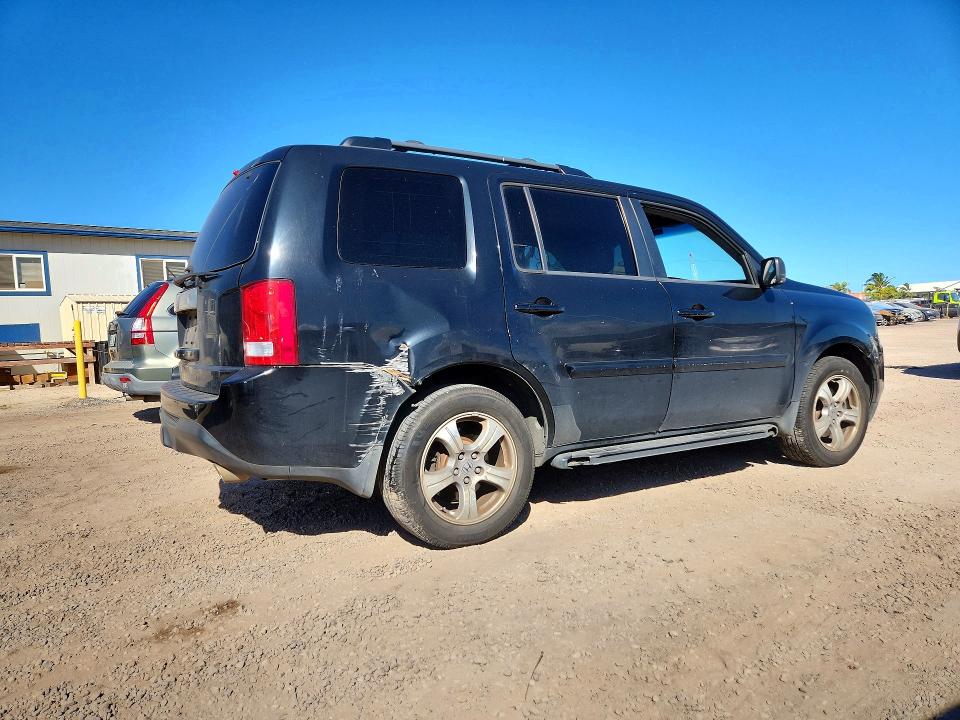 Photo 3 from auction – 2012 HONDA PILOT with VIN 5FNYF3H51CB037163