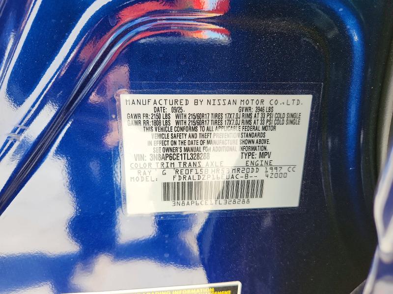 Photo 14 from auction – 2026 NISSAN KICKS with VIN 3N8AP6CE1TL328288
