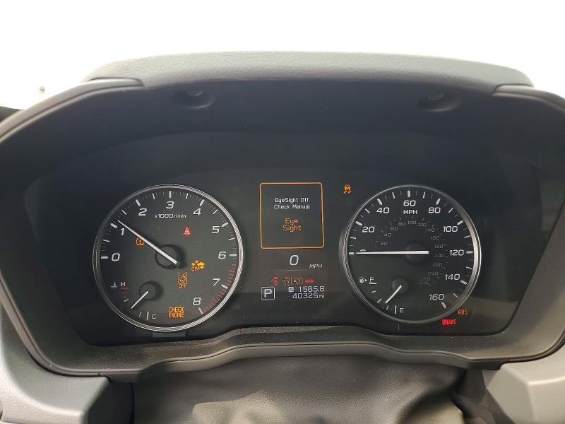 Photo 9 from auction – 2024 SUBARU CROSSTREK with VIN JF2GUADC4R8880701