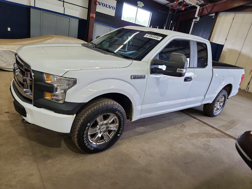 FORD F150 2017 with VIN 1FTEX1EP8HFC92292 - Photo from auction