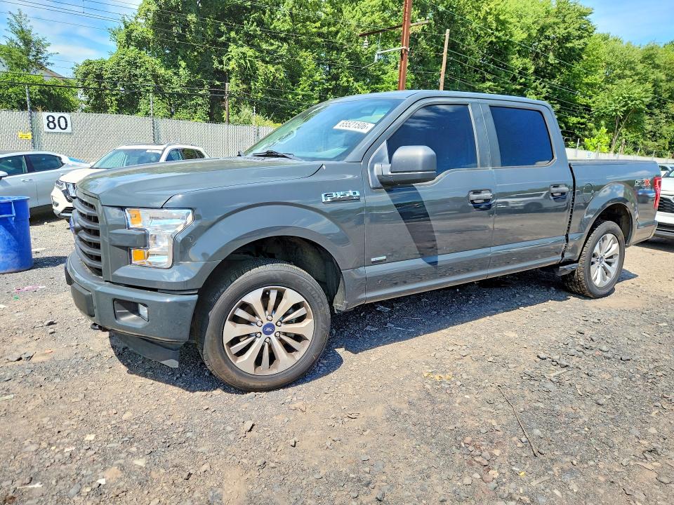 FORD F150 2017 with VIN 1FTEW1EP3HFB60513 - Photo from auction