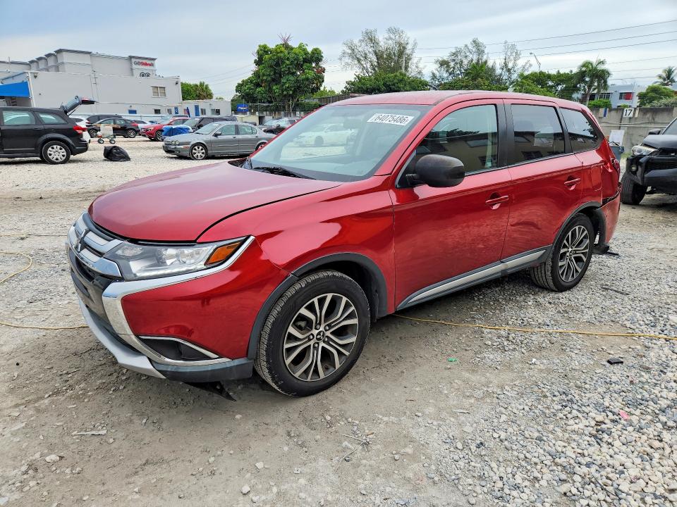 MITSUBISHI OUTLANDER 2018 with VIN JA4AD2A33JZ033448 - Photo from auction