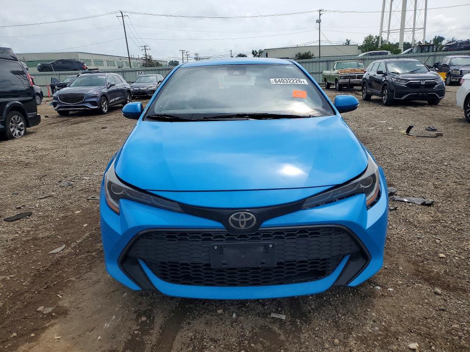 Photo 5 from auction – 2021 TOYOTA COROLLA HATCHBACK with VIN JTNB4MBE7M3110041