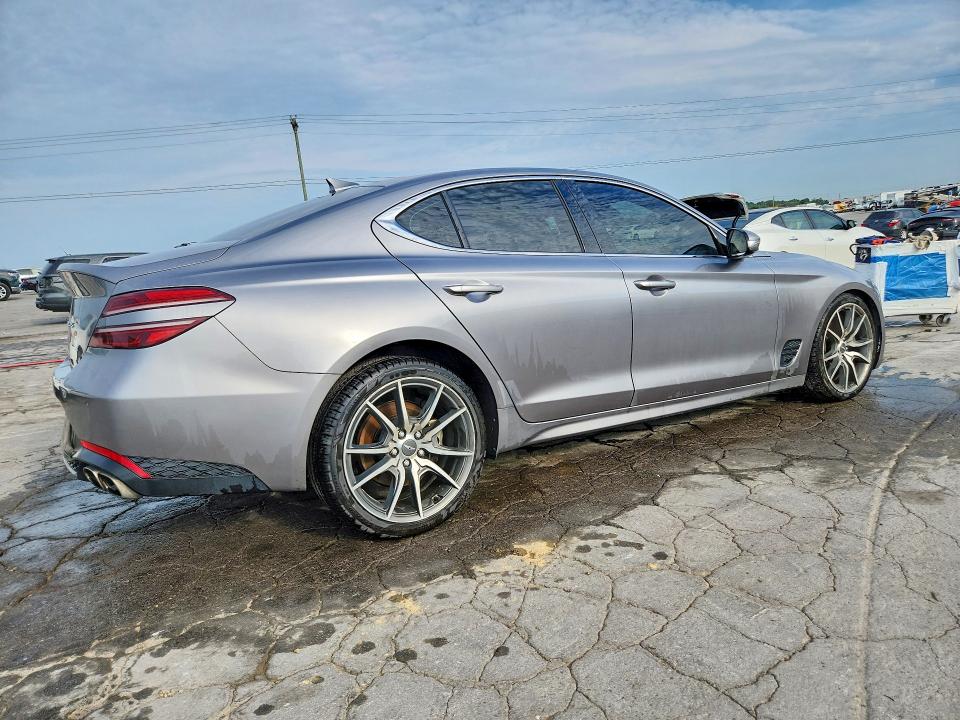 Photo 3 from auction – 2022 GENESIS G70 with VIN KMTG34TAXNU087179
