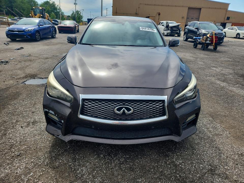 Photo 5 from auction – 2014 INFINITI Q50 with VIN JN1BV7AP3EM670272