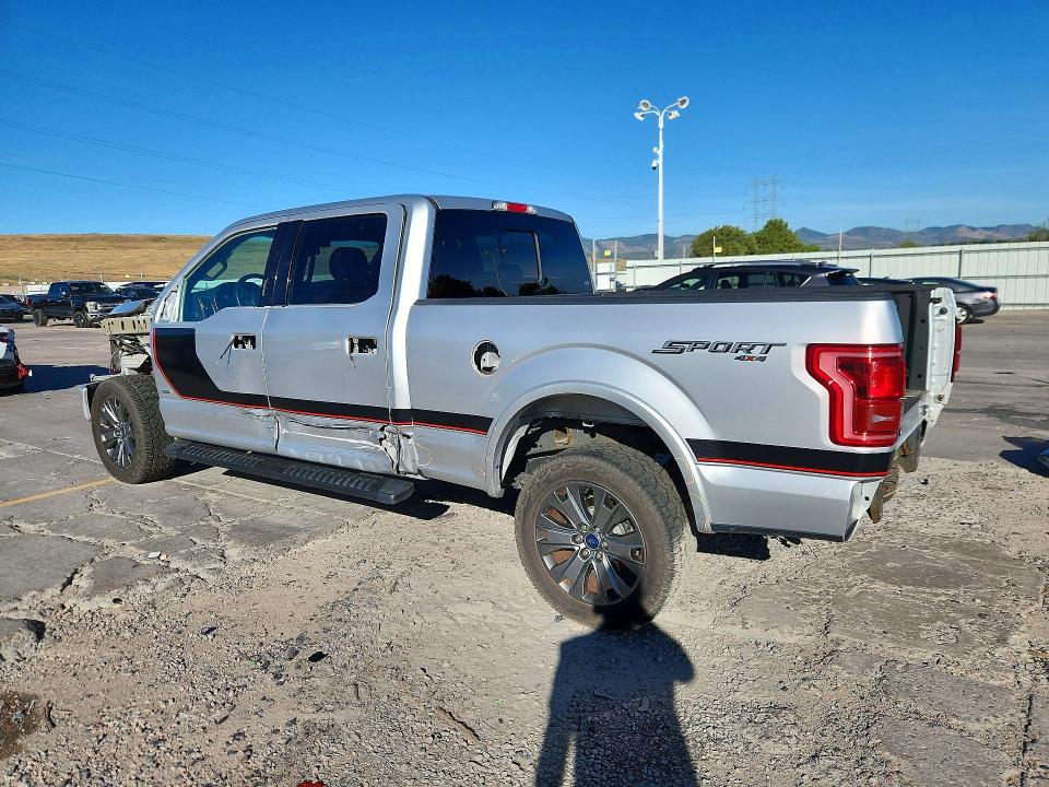 Photo 2 from auction – 2017 FORD F150 with VIN 1FTFW1EG9HFA50022