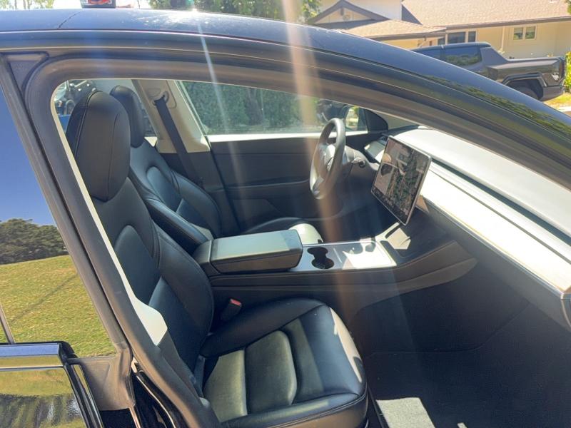 Photo 5 from auction – 2021 TESLA MODEL Y with VIN 5YJYGDEE2MF222671