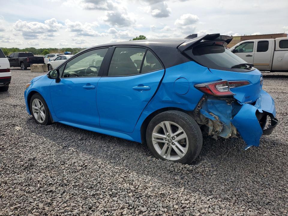 Photo 2 from auction – 2021 TOYOTA COROLLA HATCHBACK with VIN JTND4MBEXM3128817
