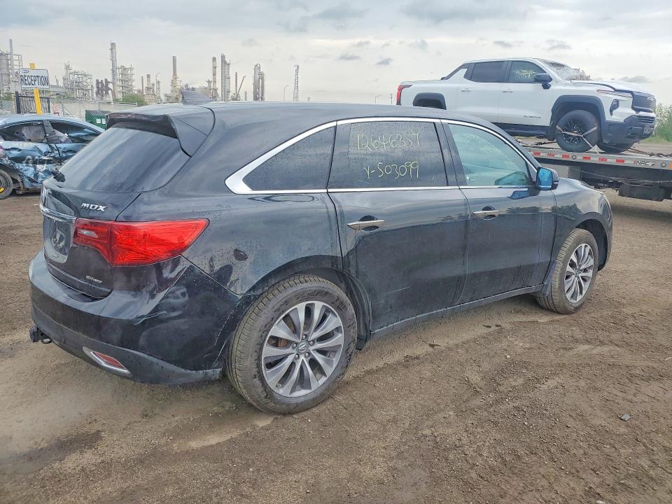 Photo 3 from auction – 2014 ACURA MDX with VIN 5FRYD4H49EB503099