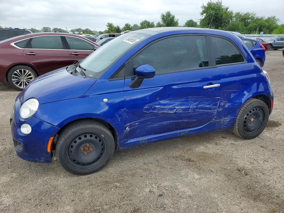 FIAT 500 2012 with VIN 3C3CFFBR6CT200872 - Photo from auction