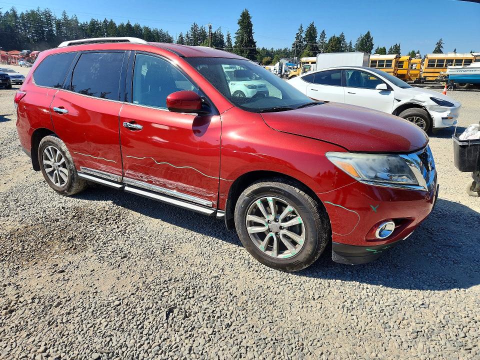 Photo 4 from auction – 2015 NISSAN PATHFINDER with VIN 5N1AR2MN3FC721802