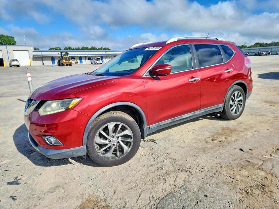 NISSAN ROGUE 2015 with VIN 5N1AT2MT0FC851052 - Photo from auction