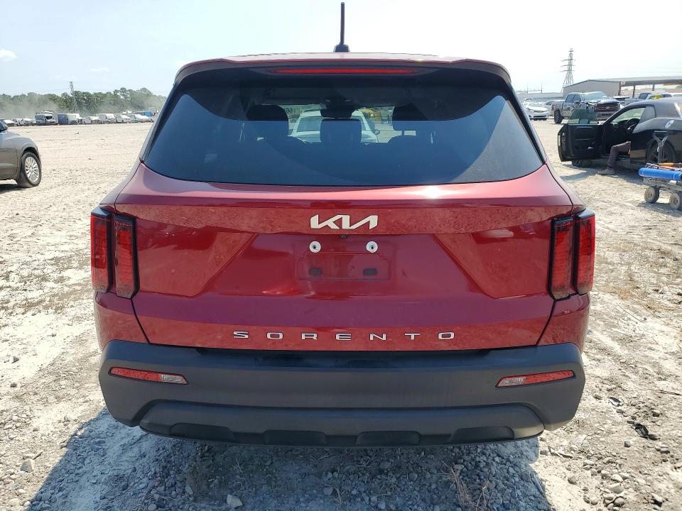 Photo 6 from auction – 2022 KIA SORENTO with VIN 5XYRG4LC0NG074729