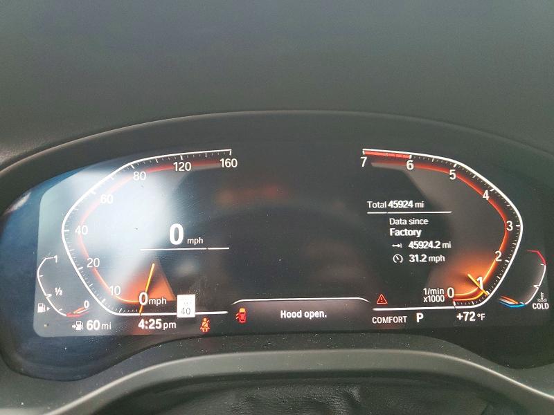 Photo 9 from auction – 2020 BMW X3 with VIN 5UXTY5C09L9C68139