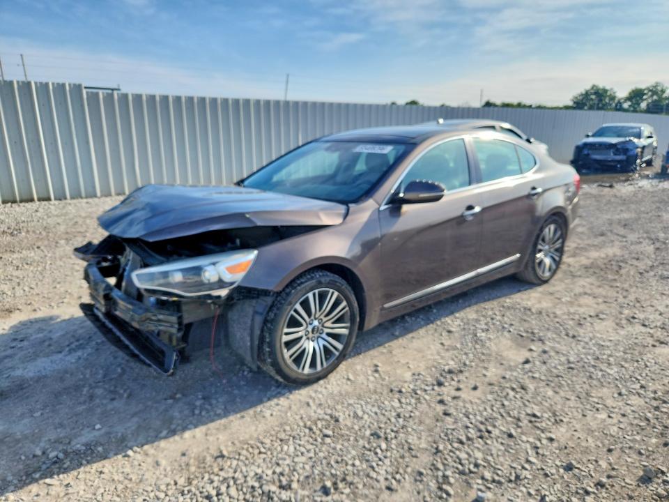 KIA CADENZA 2015 with VIN KNALN4D71F5173872 - Photo from auction