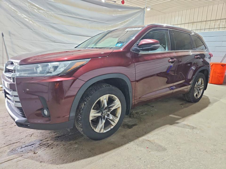 Photo 1 from auction – 2019 TOYOTA HIGHLANDER with VIN 5TDDZRFH4KS941475
