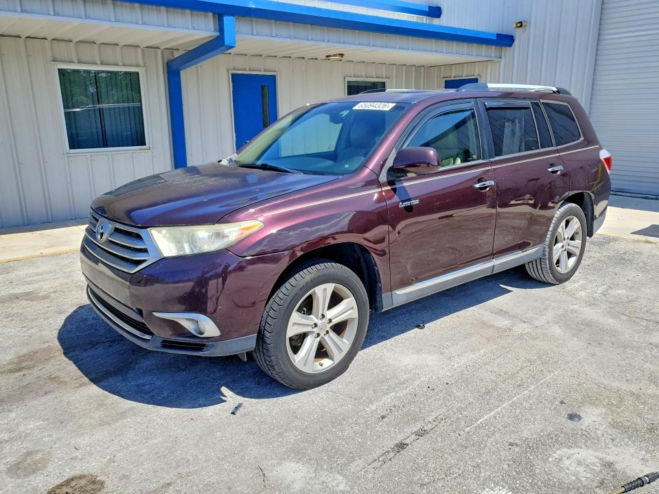 TOYOTA HIGHLANDER 2013 with VIN 5TDYK3EH7DS114593 - Photo from auction