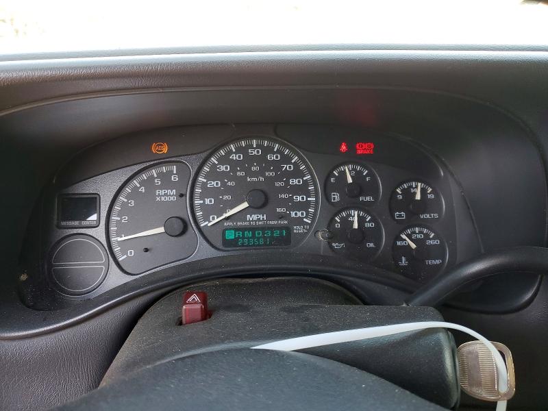 Photo 9 from auction – 2002 CHEVROLET AVALANCHE with VIN 3GNEC13T32G224541