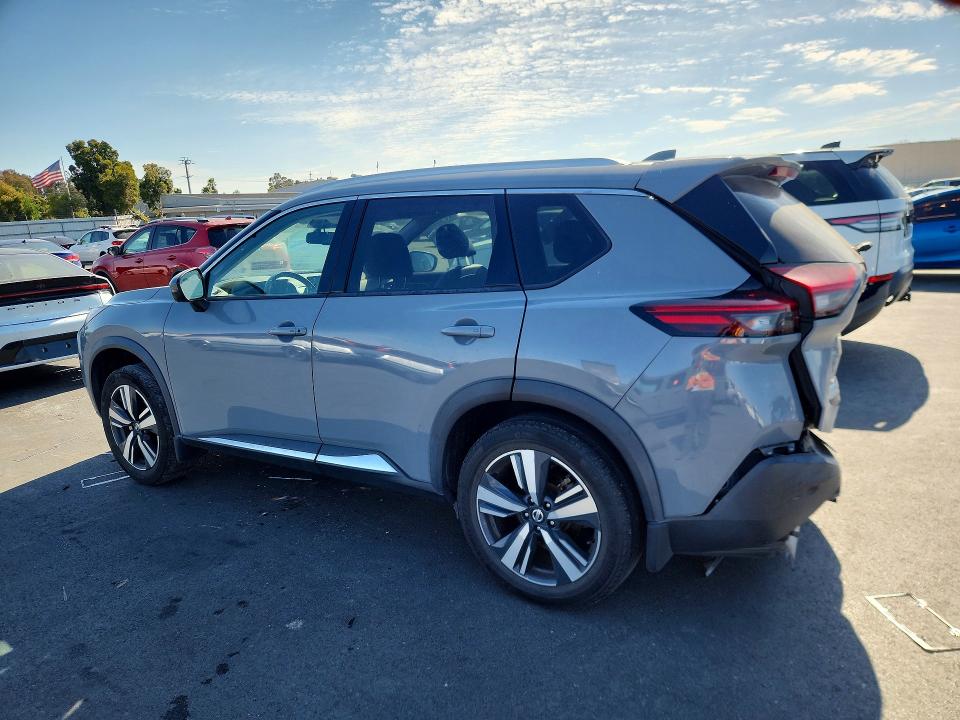 Photo 2 from auction – 2021 NISSAN ROGUE with VIN 5N1AT3CA9MC718938