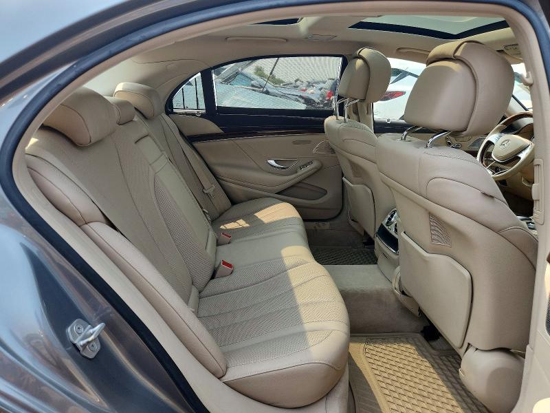 Photo 10 from auction – 2015 MERCEDES-BENZ S with VIN WDDUG8FB8FA073145