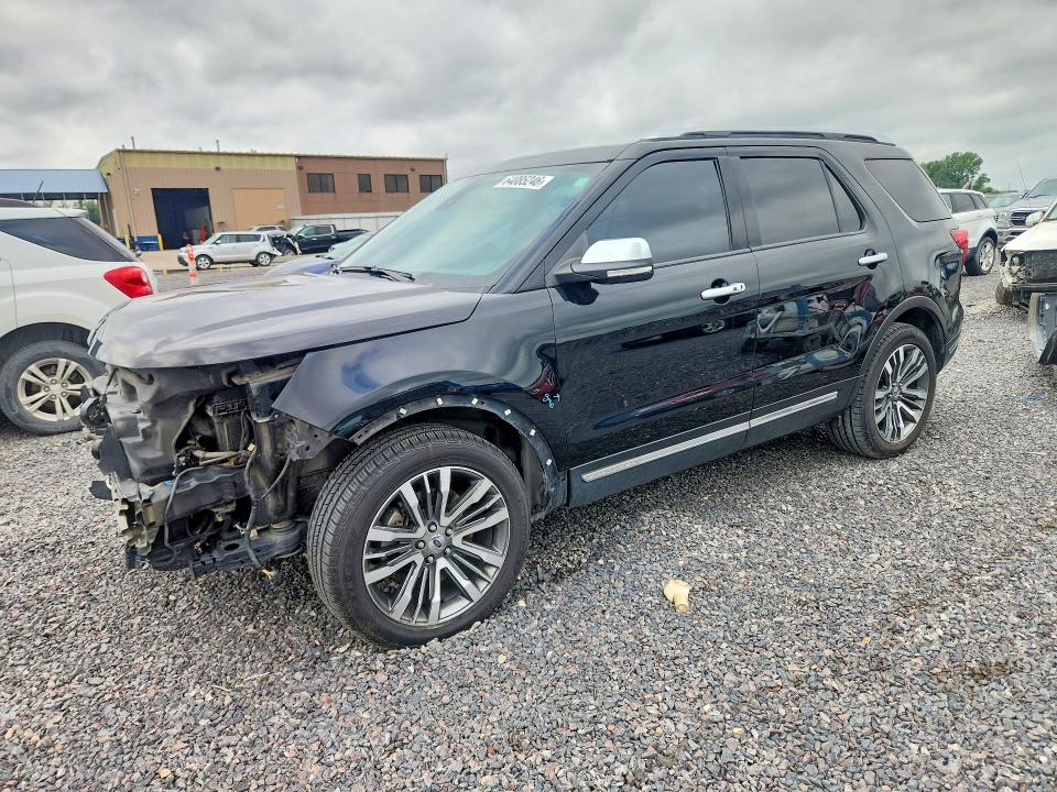 FORD EXPLORER 2018 with VIN 1FM5K8HT8JGA79998 - Photo from auction
