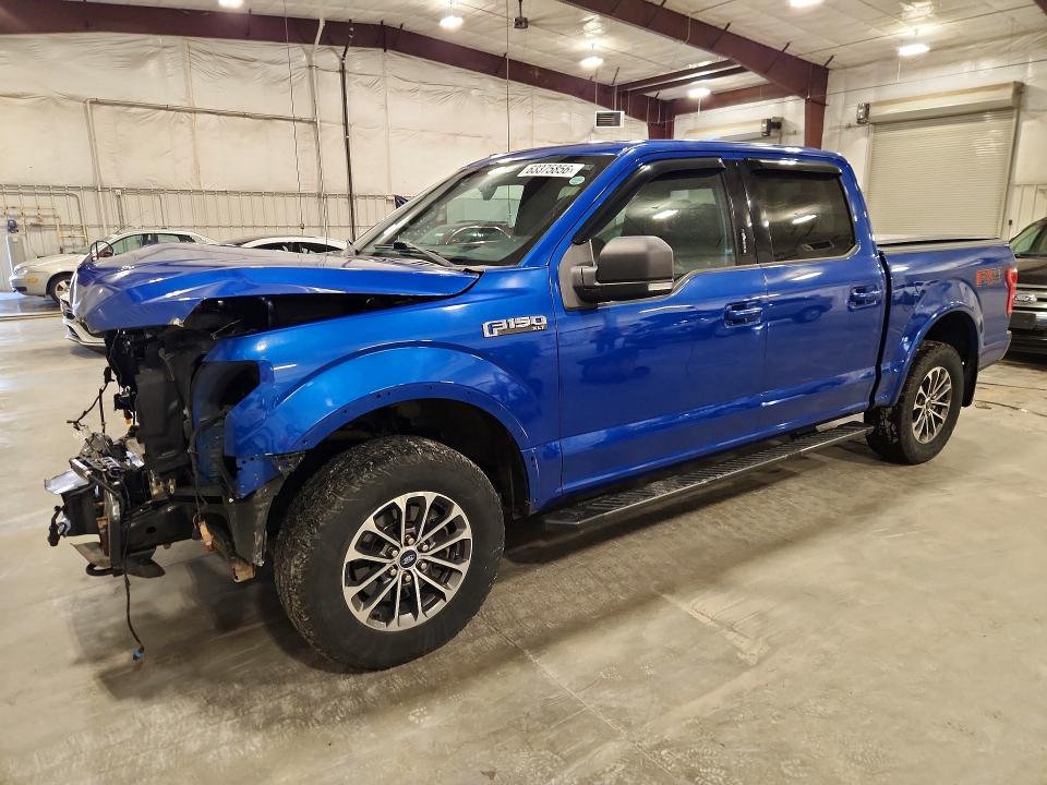 FORD F150 2018 with VIN 1FTEW1EP3JKC09495 - Photo from auction
