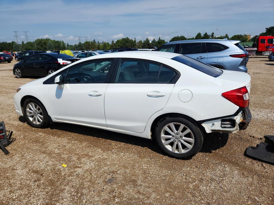 Photo 2 from auction – 2012 HONDA CIVIC with VIN 19XFB2F94CE040745