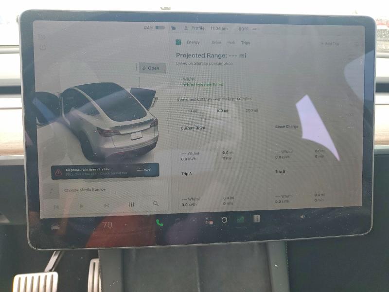 Photo 9 from auction – 2022 TESLA MODEL Y with VIN 7SAYGDEFXNF364151