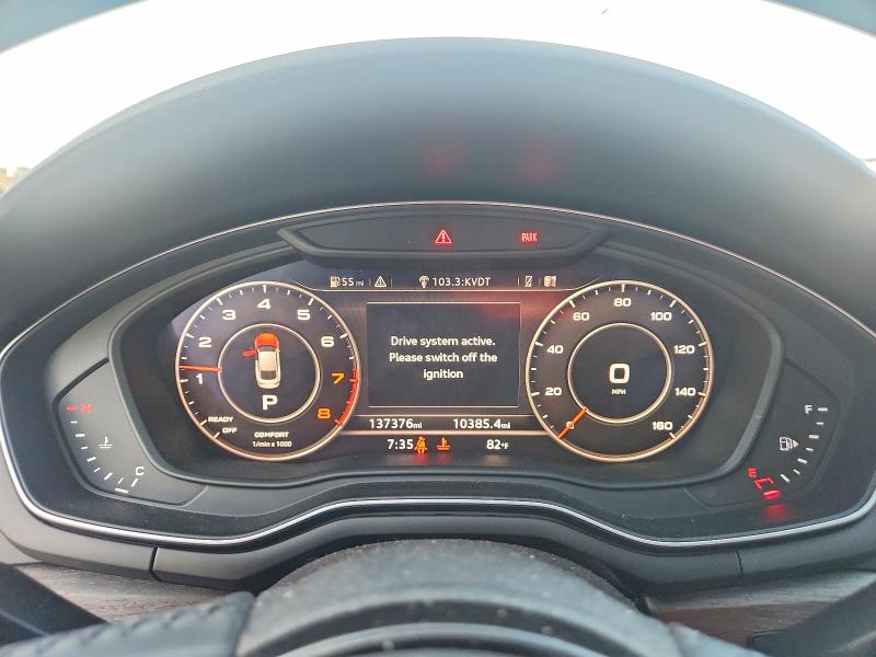Photo 9 from auction – 2018 AUDI A5 with VIN WAUCNCF59JA086730