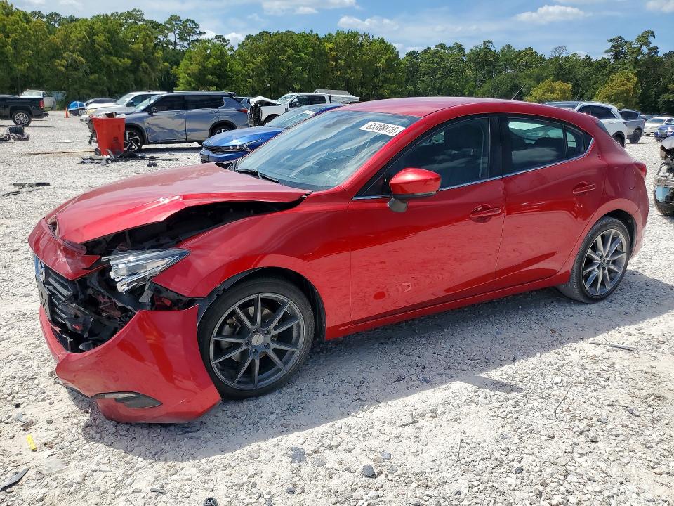 MAZDA 3 2018 with VIN 3MZBN1L31JM226811 - Photo from auction