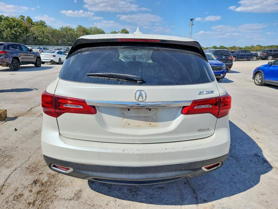 Photo 6 from auction – 2016 ACURA MDX with VIN 5FRYD4H48GB038270