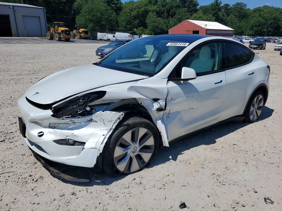TESLA MODEL Y 2022 с VIN 7SAYGDEE3NF535877 - Фото с аукциона