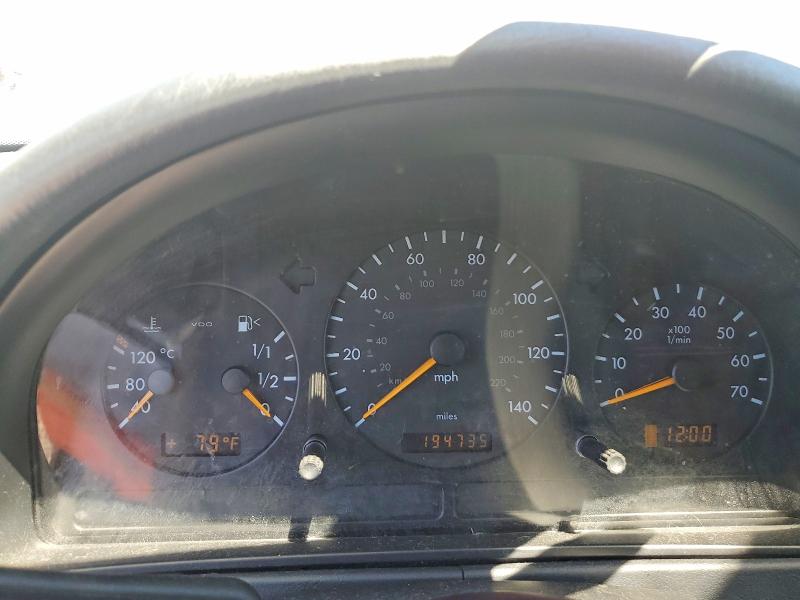 Photo 9 from auction – 2001 MERCEDES-BENZ ML with VIN 4JGAB54E91A243203