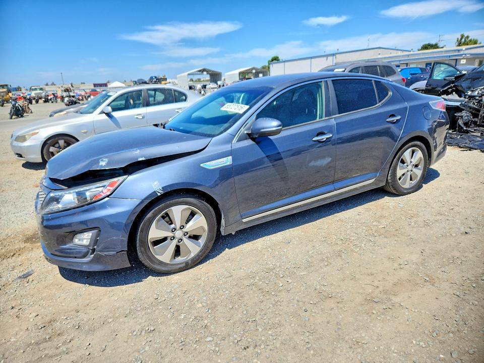 KIA OPTIMA 2014 with VIN KNAGN4AD1E5068307 - Photo from auction