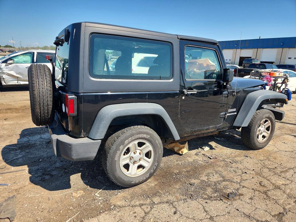 Photo 3 from auction – 2013 JEEP WRANGLER with VIN 1C4AJWAG0DL625700