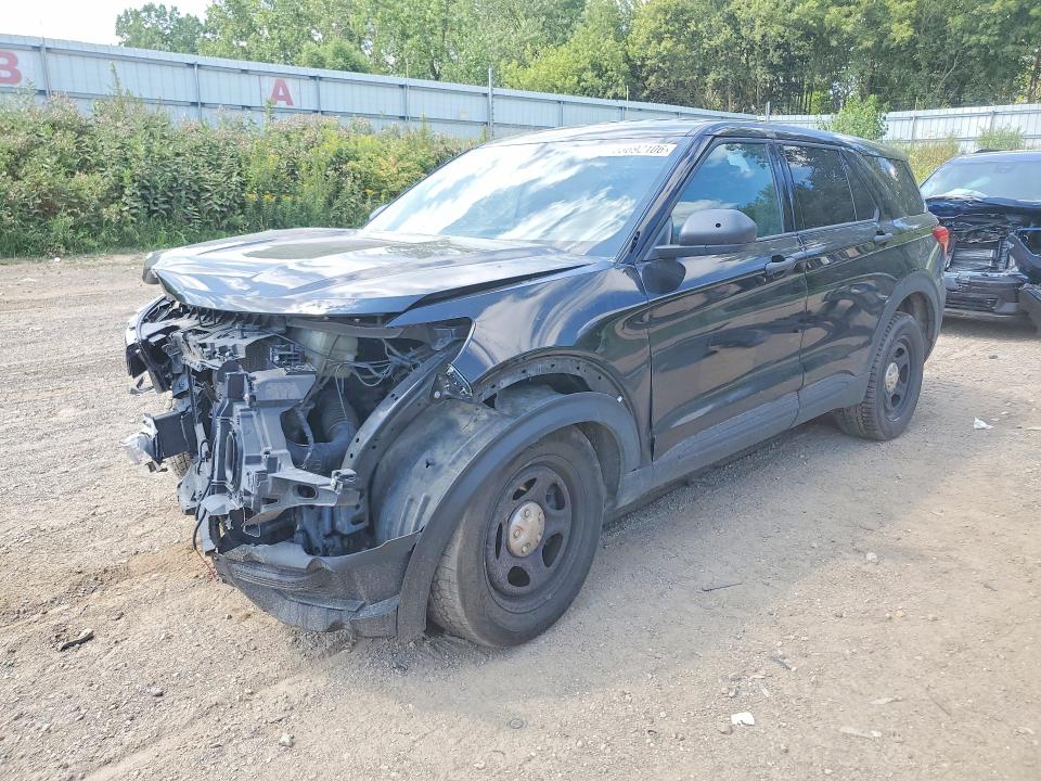 FORD EXPLORER 2022 with VIN 1FM5K8AB6NGB77919 - Photo from auction