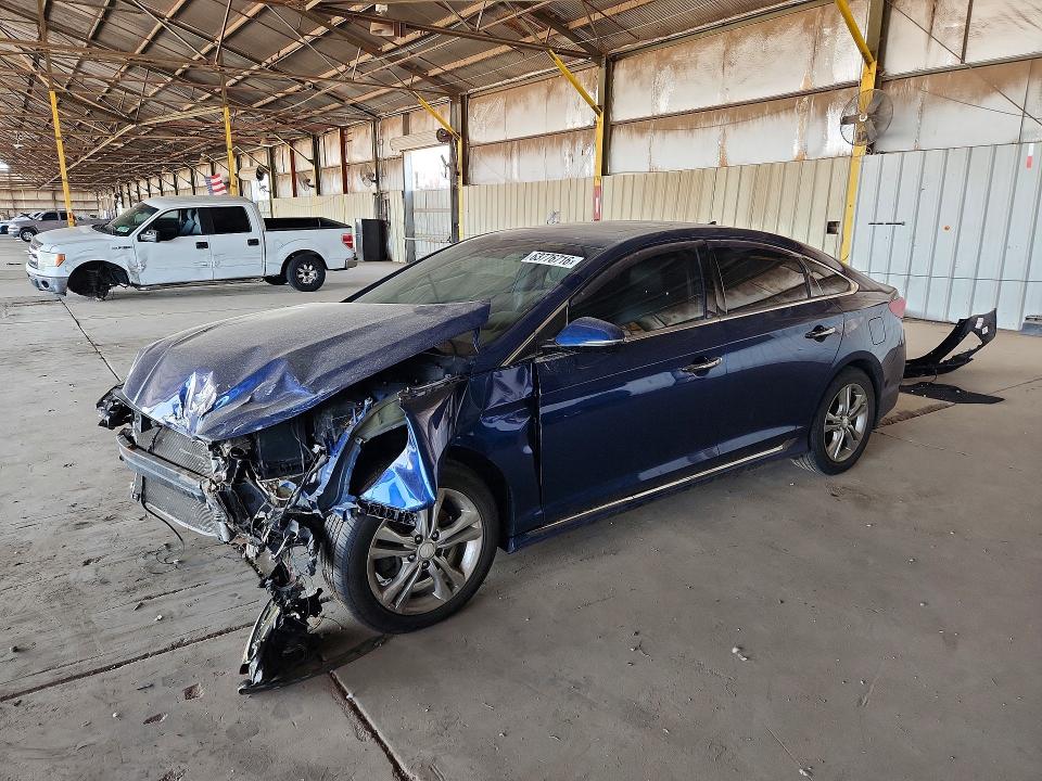 HYUNDAI SONATA 2019 with VIN 5NPE34AF3KH799477 - Photo from auction