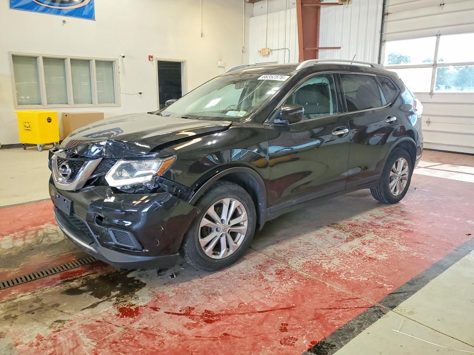 NISSAN ROGUE 2016 with VIN KNMAT2MV1GP710829 - Photo from auction