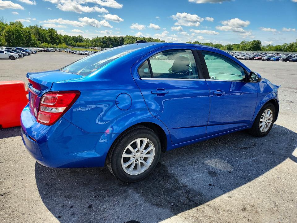 Photo 3 from auction – 2017 CHEVROLET SONIC with VIN 1G1JD5SH4H4113875