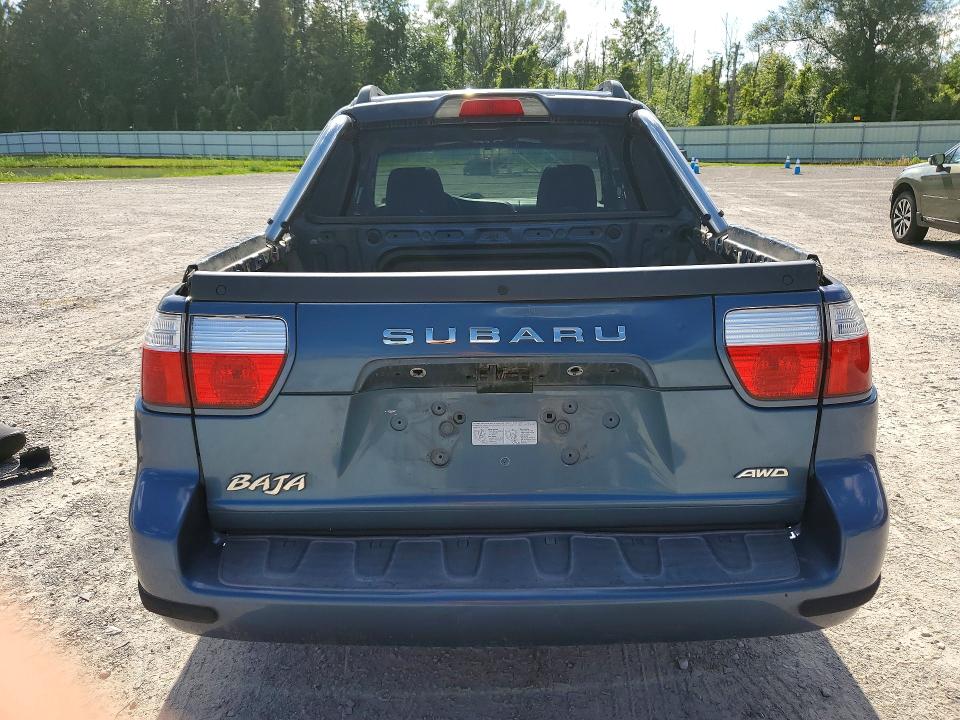 Photo 6 from auction – 2006 SUBARU BAJA with VIN 4S4BT62C066107609