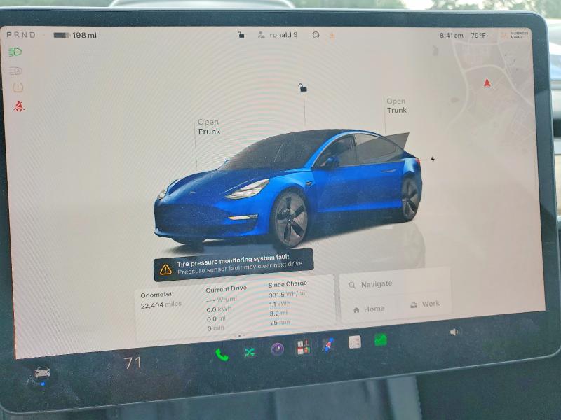 Photo 9 from auction – 2023 TESLA MODEL 3 with VIN 5YJ3E1EA4PF656090