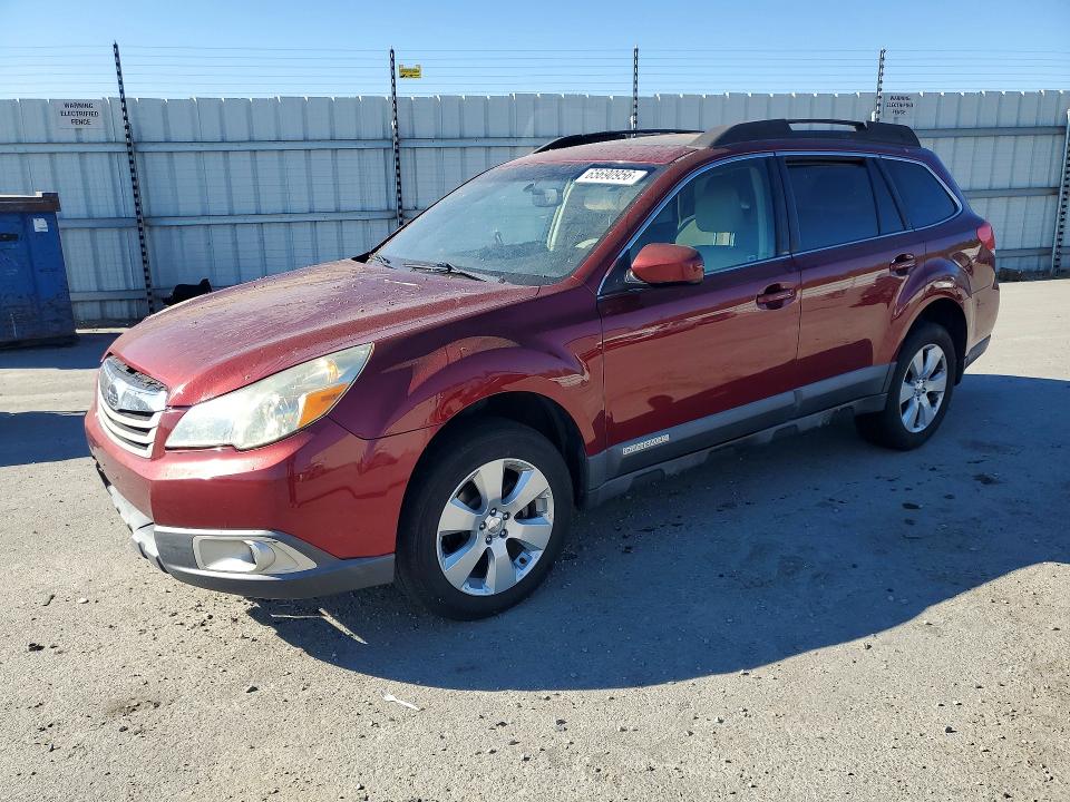 SUBARU OUTBACK 2011 with VIN 4S4BRBGC8B3370748 - Photo from auction